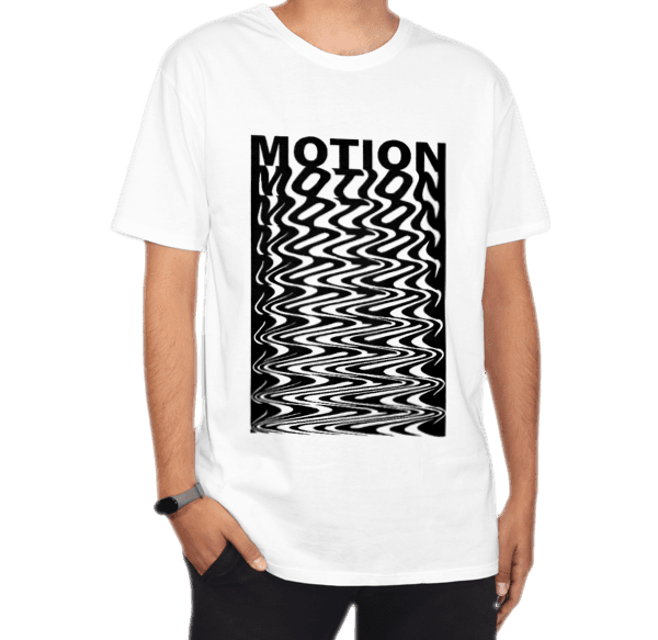 تیشرت اسپان طرح motion